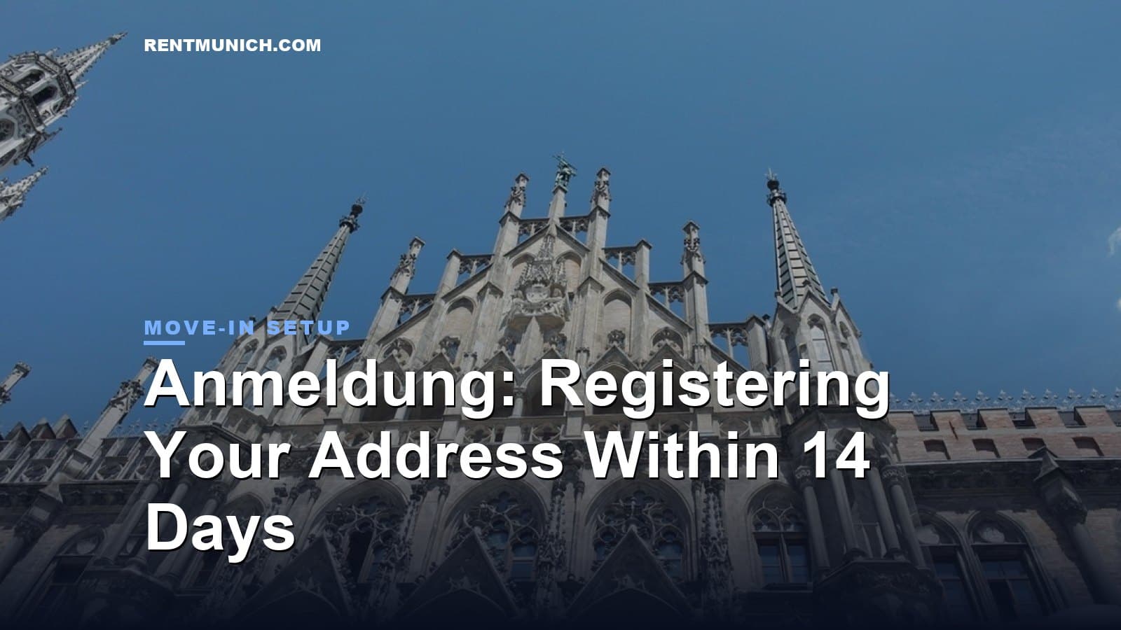 Anmeldung: Registering Your Address Within 14 Days